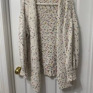 Speckled Cream Women's Sweater